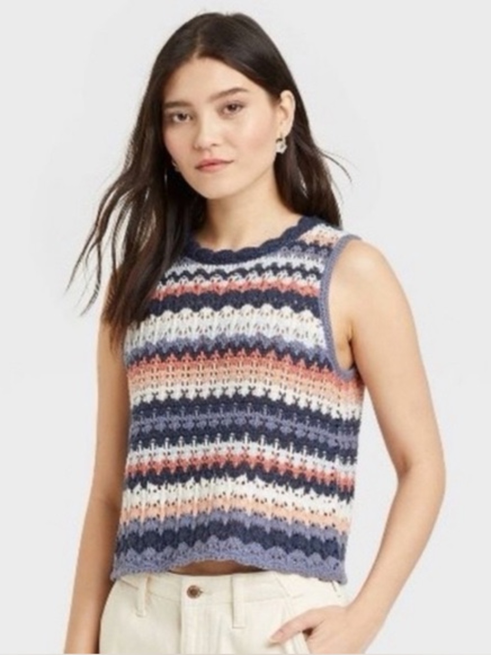 Universal Thread Crochet Tank